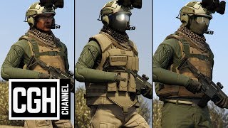 GTA 5 Online  Best Military Outfits 2 [upl. by Iuqcaj818]