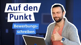 BEWERBUNGSSCHREIBEN I wie du schon im Anschreiben überzeugst 🚀 I Traumjob [upl. by Anavrin]