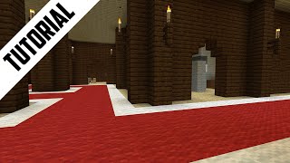 Minecraft How to Build a Woodland Mansion Interior Floor 1 Step By Step [upl. by Yumuk]