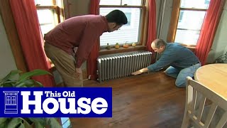 How to Quiet a Banging Steam Radiator  This Old House [upl. by Derian400]