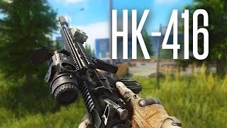 THE HK416 IS AMAZING  Escape From Tarkov Gameplay [upl. by Christmann]