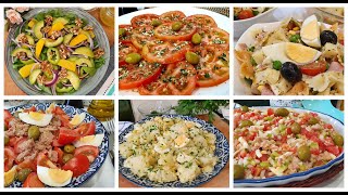 7 ENSALADAS FÁCILES PARA CADA DÍA DE LA SEMANA [upl. by Christianna463]