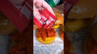 How to make the the best fried chicken SANDWICH with KETCHUP for dad😎❤️🍔 CHEFKOUDY [upl. by Marianne79]