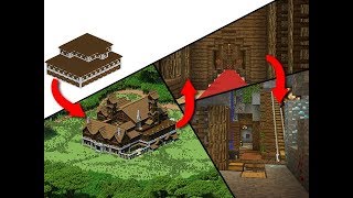 Minecrafts Ultimate Woodland Survival Mansion [upl. by Zenitram697]