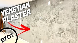 HOW TO APPLY VENETIAN PLASTER [upl. by Huston]