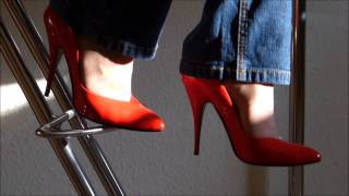 Snapshot 3  Red Stiletto Heels [upl. by Aehtorod572]