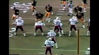 1983 1 Nebraska  Minnesota No Huddle [upl. by Nyrhtakyram]