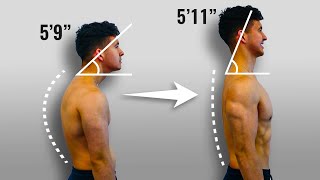 The PERFECT 5 Minute Posture Routine To Increase Your Height [upl. by Hoover]