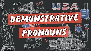 Demonstrative Pronouns  Brasil Escola [upl. by Karon]