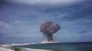 Historical Nuclear Bomb Explosion Footage With Realistic Sound [upl. by Anilahs592]