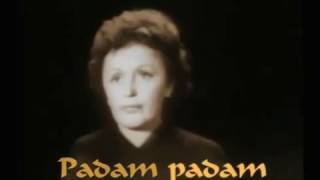 Edith Piaf  Padam  Lyrics [upl. by Barrett]