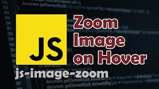 Javascript Tutorial ZoomMagnify Image on Hover with Javascript  No JQuery [upl. by Dagna]