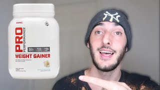 GNC Pro Performance Weight Gainer Review  GNC Product [upl. by Ingeborg481]