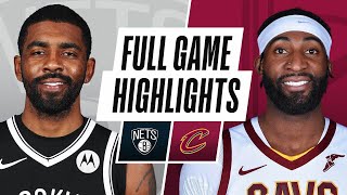 NETS at CAVALIERS  FULL GAME HIGHLIGHTS  January 22 2021 [upl. by Aramak538]