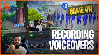 How to record VOICEOVER AUDIO for gameplay [upl. by Hosfmann334]