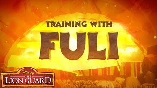 Training with Fuli  Be Inspired  The Lion Guard  Disney Junior [upl. by Wurster411]