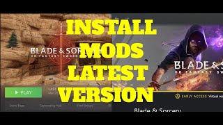 Update How to INSTALL mods in Blade and Sorcery Oculus and Steam Latest version U9 Update [upl. by Ayouqes]