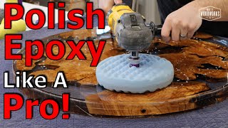 How To Polish Epoxy Resin Like A Pro [upl. by Airotna]