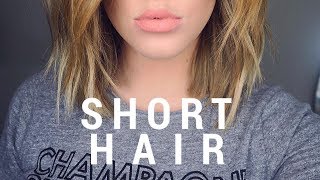 HOW TO STYLE SHOULDER LENGTH HAIR [upl. by Hurff]