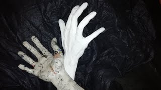 Paper Mache Hand Easy Tutorial [upl. by Clemen]