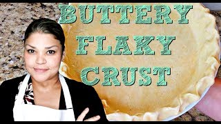 How To Make A Flaky Pie Crust  Buttery Pie Crust Recipe  Simply Mama Cooks [upl. by Dez108]