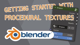 Introduction to Procedural Textures  Getting started with Blender Nodes Part 1 [upl. by Ayenet]