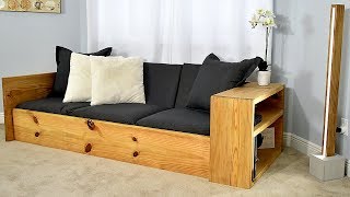 DIY Sofa Bed  Turn this sofa into a BED [upl. by Letsirc255]