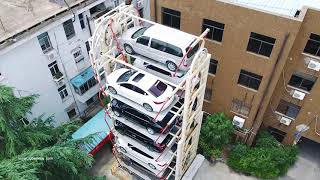 Vertical rotary car parking system [upl. by Laforge]