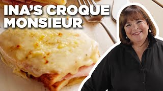 Ina Gartens Croque Monsieur  Barefoot Contessa  Food Network [upl. by Raymund]