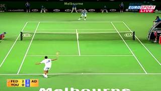 Roger Federer  Slice Backhand Battle [upl. by Allenaj738]