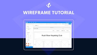 Wireframing for Beginners  Gliffys Easy Wireframe Tutorial [upl. by Draw]