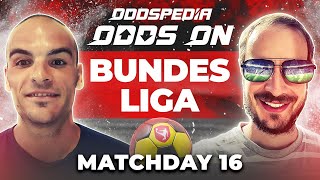 Bundesliga Predictions 202425 Matchday 16  Best Football Betting Tips Today [upl. by Esyahc]