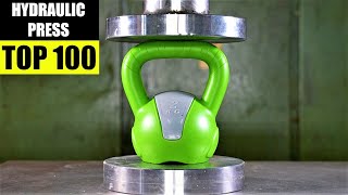 Top 100 Best Hydraulic Press Moments VOL 8  Satisfying Crushing Compilation [upl. by Ahsiele843]