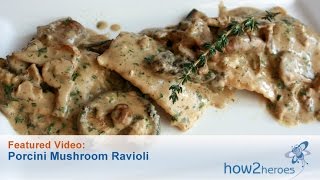 Porcini Mushroom Ravioli [upl. by Aicek]