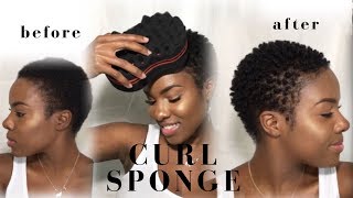 Curl Sponge Tutorial  Nia Hope [upl. by Nerdna]