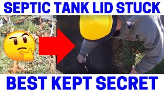 NEVER Remove Septic Tank Lids Until Watching This [upl. by Giltzow777]