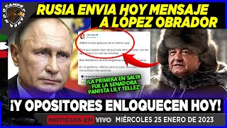 RUSIA ENVIA ESTE MENSAJE HOY AL PRESIDENTE LÓPEZ OBRADOR AMLO [upl. by Latrice]