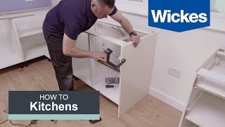 How to Install Base Cabinets with Wickes [upl. by Mckeon]