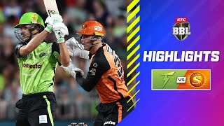 Sydney Thunder v Perth Scorchers Match Highlights  BBL14 [upl. by Ahkeber]