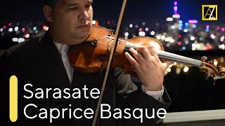 SARASATE Caprice Basque  Antal Zalai violin 🎵 classical music [upl. by Imojean]