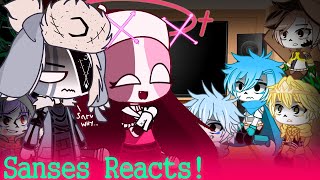 Sans Aus Reacts To Amazing Sarvente’s MidFight Masses  Friday Night Funkin  Part 1 [upl. by Lebar]