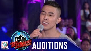 Pinoy Boyband Superstar Judges’ Auditions Tony Labrusca  “You And Me” [upl. by Alister]