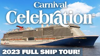 Carnival Celebration 2023 Full Cruise Ship Tour [upl. by Froehlich563]