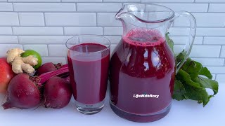 BEETROOT JUICE DRINK FOR LONG LIFE [upl. by Annahavas]