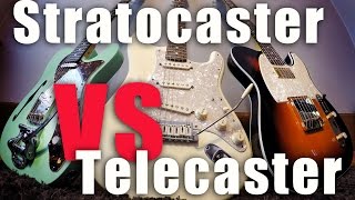 Stratocaster vs Telecaster  Tone Comparison [upl. by Sihunn]