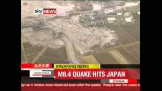 Japan Earthquake Tsunami Hits After 89 Quake [upl. by Aroel]