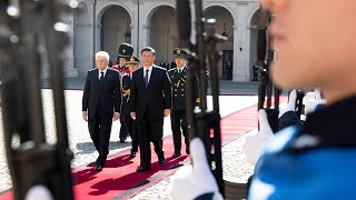 il Presidente Mattarella incontra il Presidente Xi Jinping [upl. by Dewain]