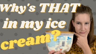 WHATS IN MY ICE CREAM From lecithin and monodiglycerides to guar gum and carrageenan [upl. by Burkhard43]