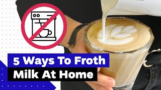 How To Froth Milk At Home Best Milk Frothers Review [upl. by Mcnelly]