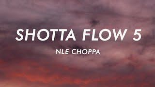 NLE Choppa  Shotta Flow 5 Lyrics [upl. by Lucier210]